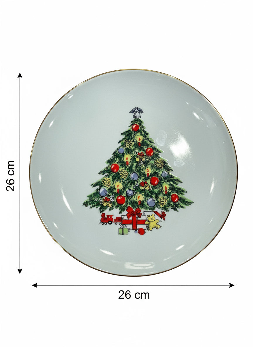 Set 6 platos Navideños