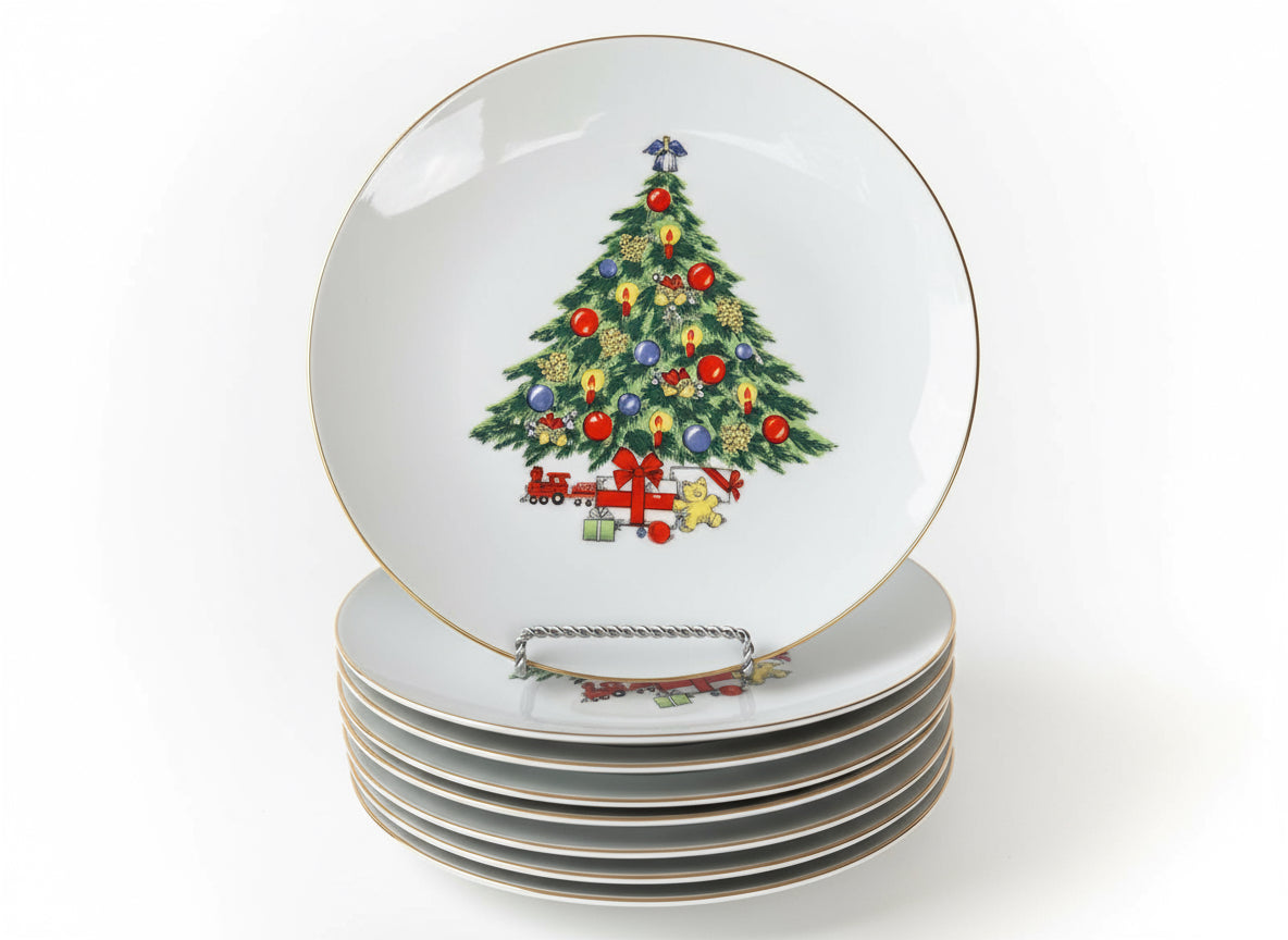 Set 6 platos Navideños