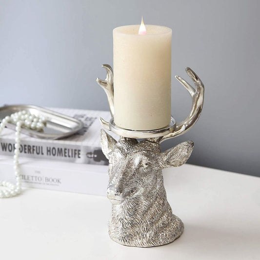 Porta Vela Venado plata